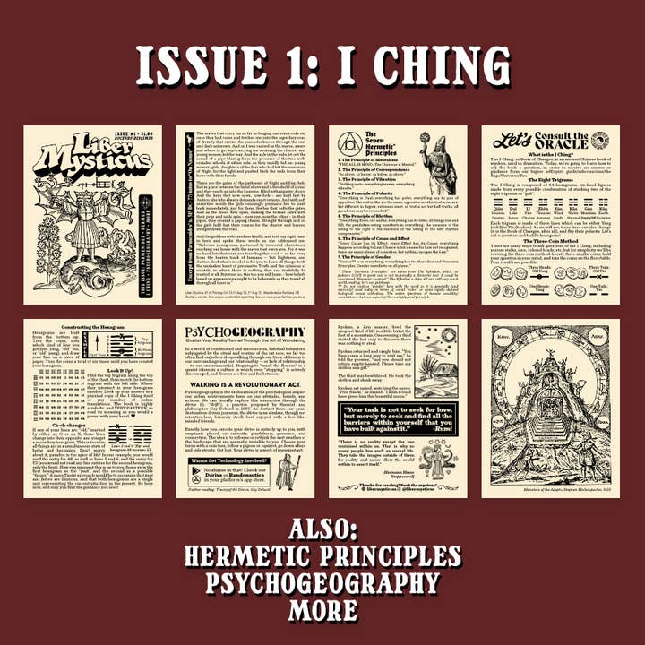 Wokeface - Wholesale Comic Book - Zine - Liber Mysticus5