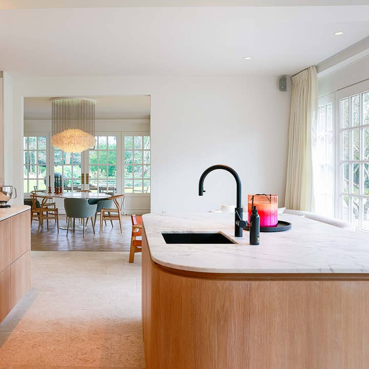 Decorative Scented Design Candle - Fade Orange for wholesale on Faire6