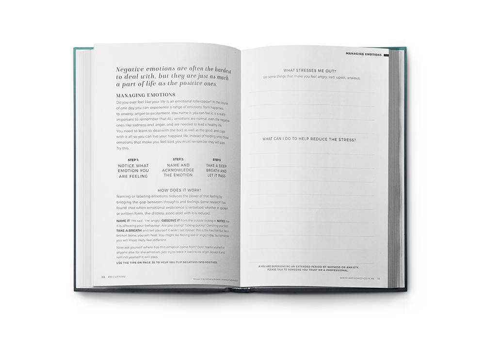 Awesome Inc - NZ - Wholesale Journal/Diary - Adult - Resilient Me Gratitude Journal – Happy Thoughts5