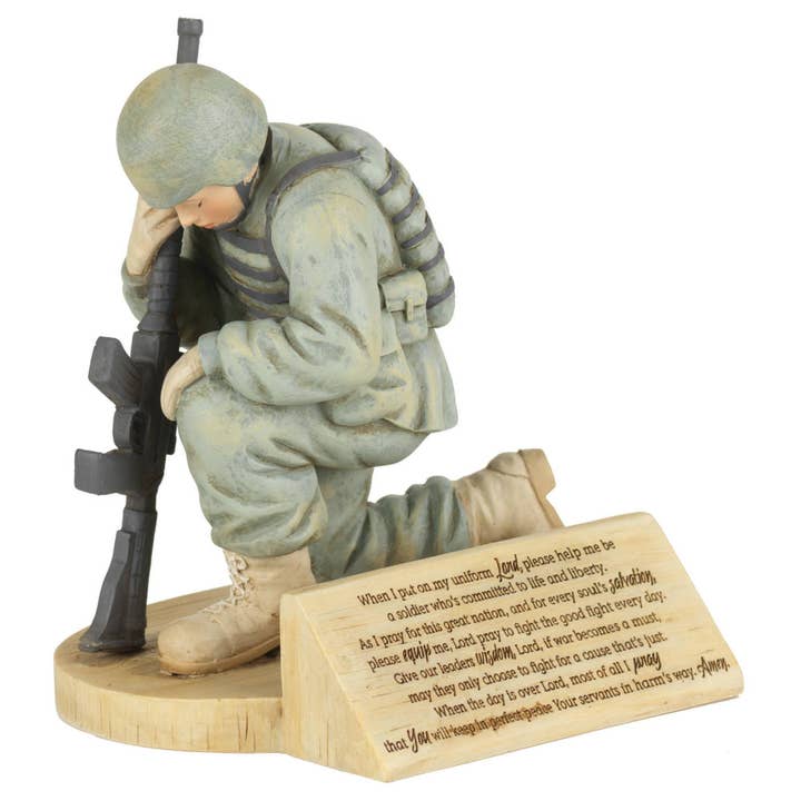 Dicksons - Wholesale Decorative Figurine - Figurine Soldiers Hear Our Prayer