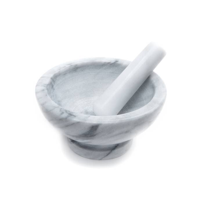 Fox Run Brands - Wholesale Mortar & Pestle - Fox Run Large Marble Mortar and Pestle, 8.25" x 8.25" x 4"