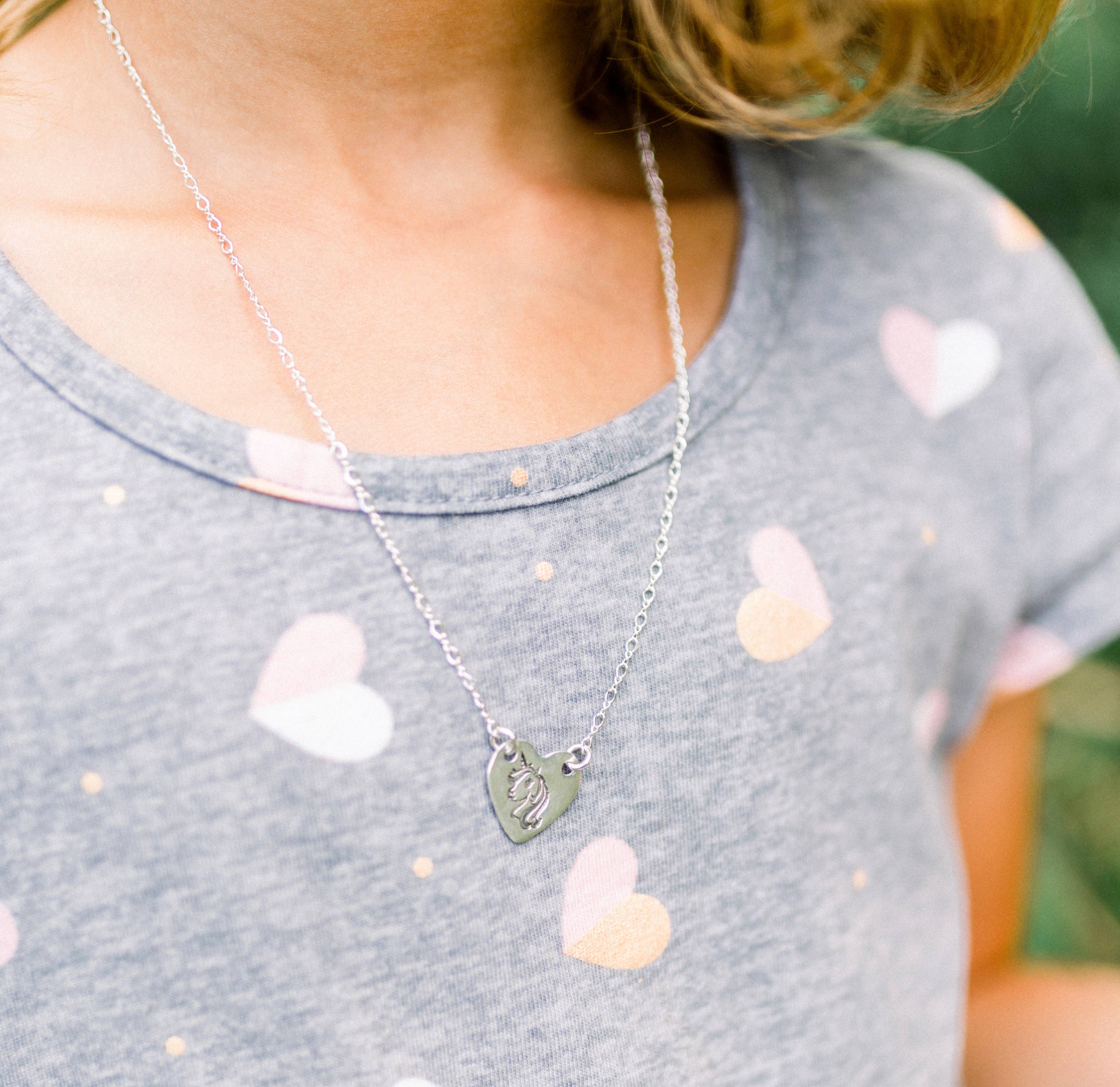 MGD Casual Jewelry – wholesale Halsband - Barn – Sterling Silver enhörning halsband för enhörning älskare6