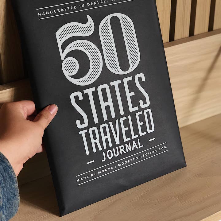 Moore Collection - Wholesale Journal/Diary - 50 States Traveled Journal