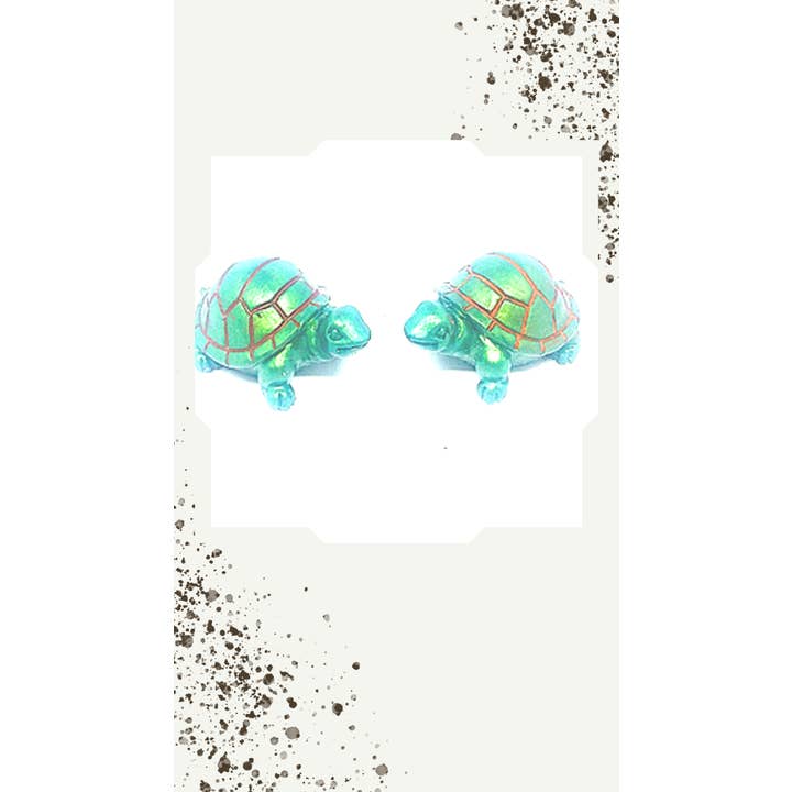 LE MONDE DE SOON – Großhandel Ohrstecker – Schildkröte8