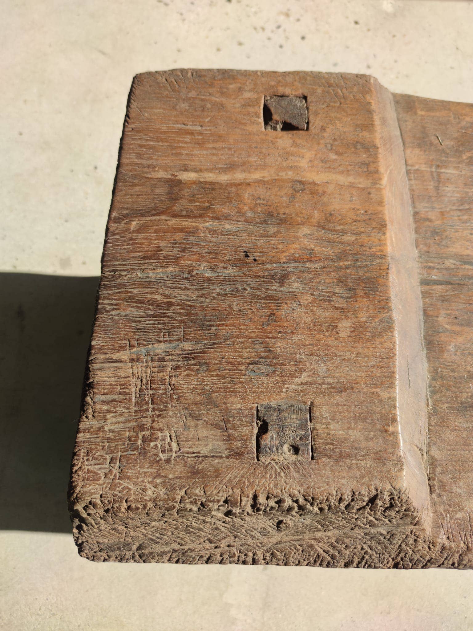 Office Objets - Wholesale Bench - Very large antique teak bench H:50cm L:2m0649