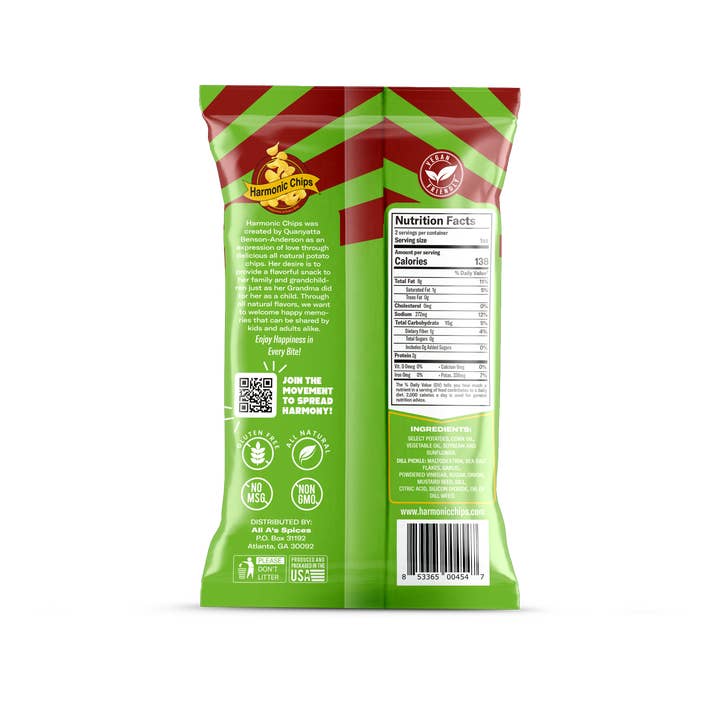 Harmonic Chips LLC - Wholesale Chips - Harmonic Chips Dill Pickle1