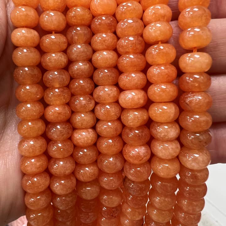 Sonya Renee Jewelry - Wholesale Beaded/Pearl Necklace - Lilly Gemstone Bead Necklace multi-color 8mm opals jade 34