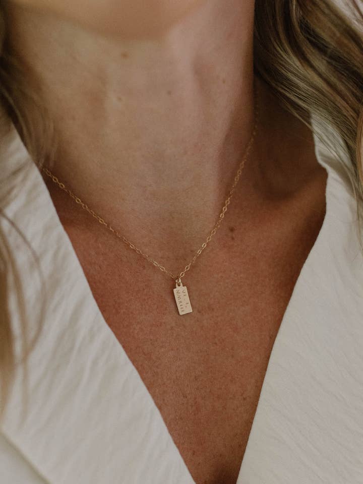 Eloise Necklace for wholesale by Stamped and Finch