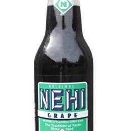 Grandpa Joe's Candy Shop - Wholesale Soda/Carbonated Drink - Nehi Grape, 12oz Glass Bottle 12ct0