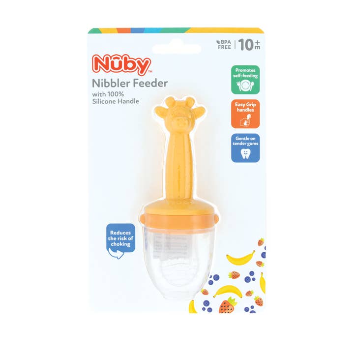 Nuby - Wholesale Feeding Set - Baby - Nibbler Silicone Feeder with Handle45