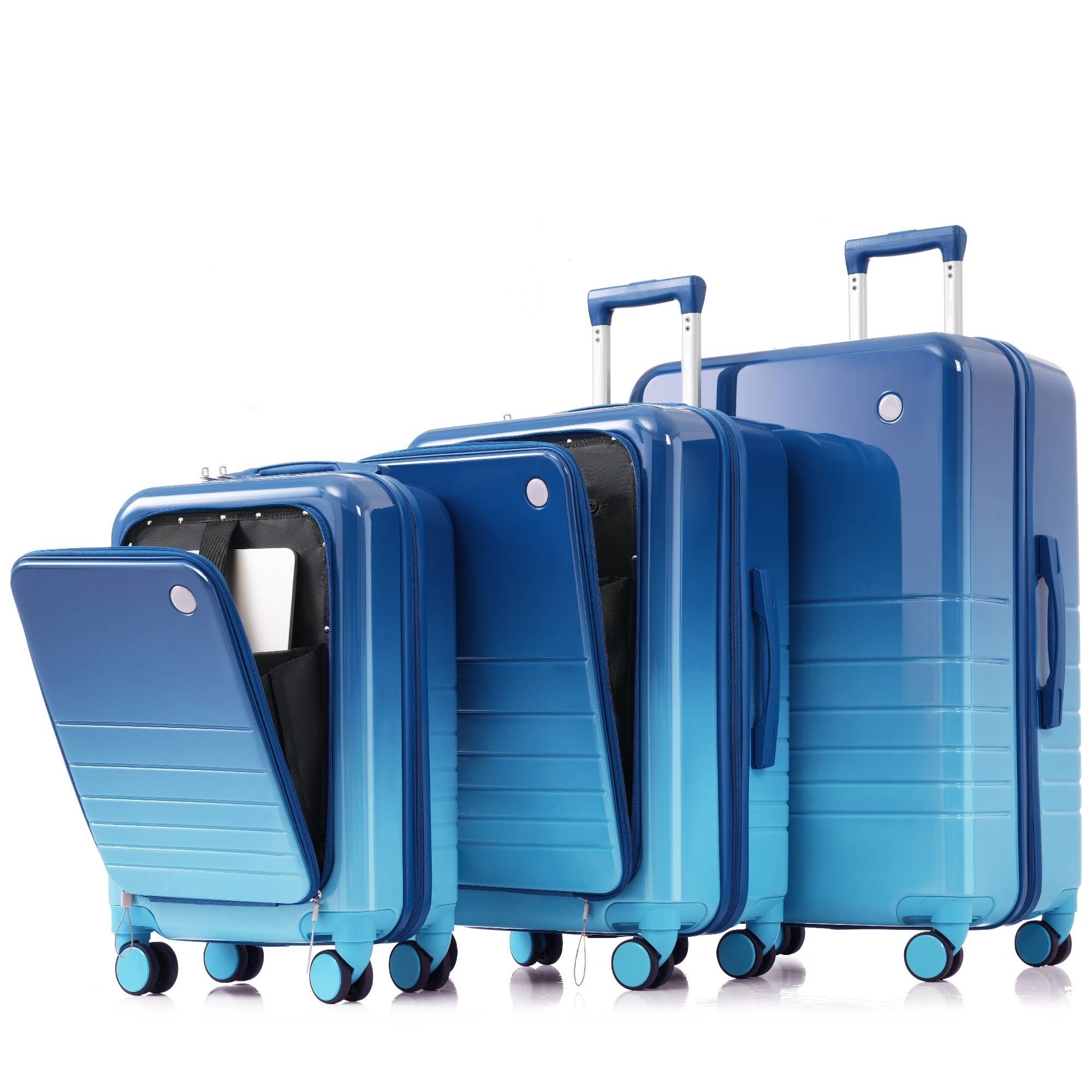 VTNG50 - Wholesale Luggage - Luggage Set of 3, 20, 24, 28inch with USB Port27