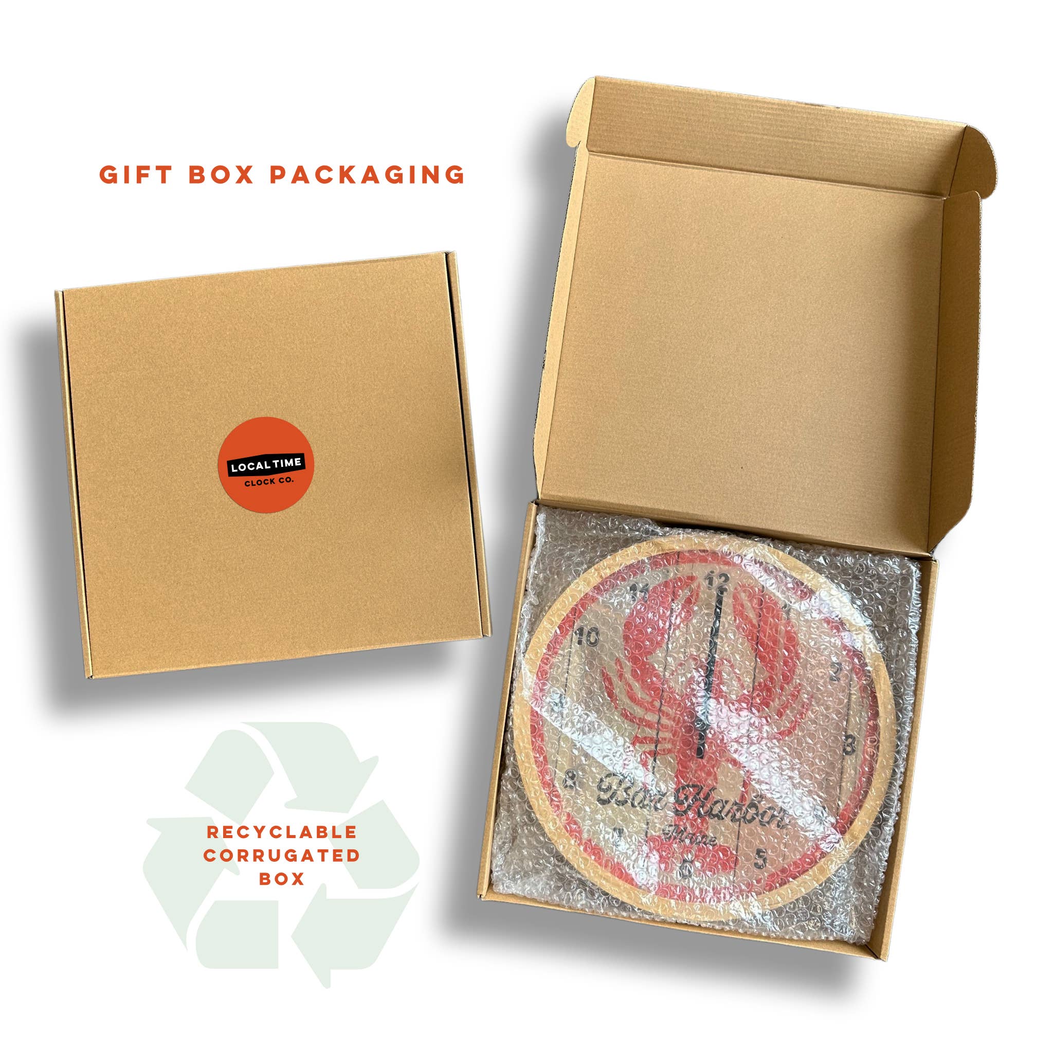 Local Time Clock Co. - Wholesale Wall Clock - Personalized Beach Time Wall Clock - 12" Diameter8