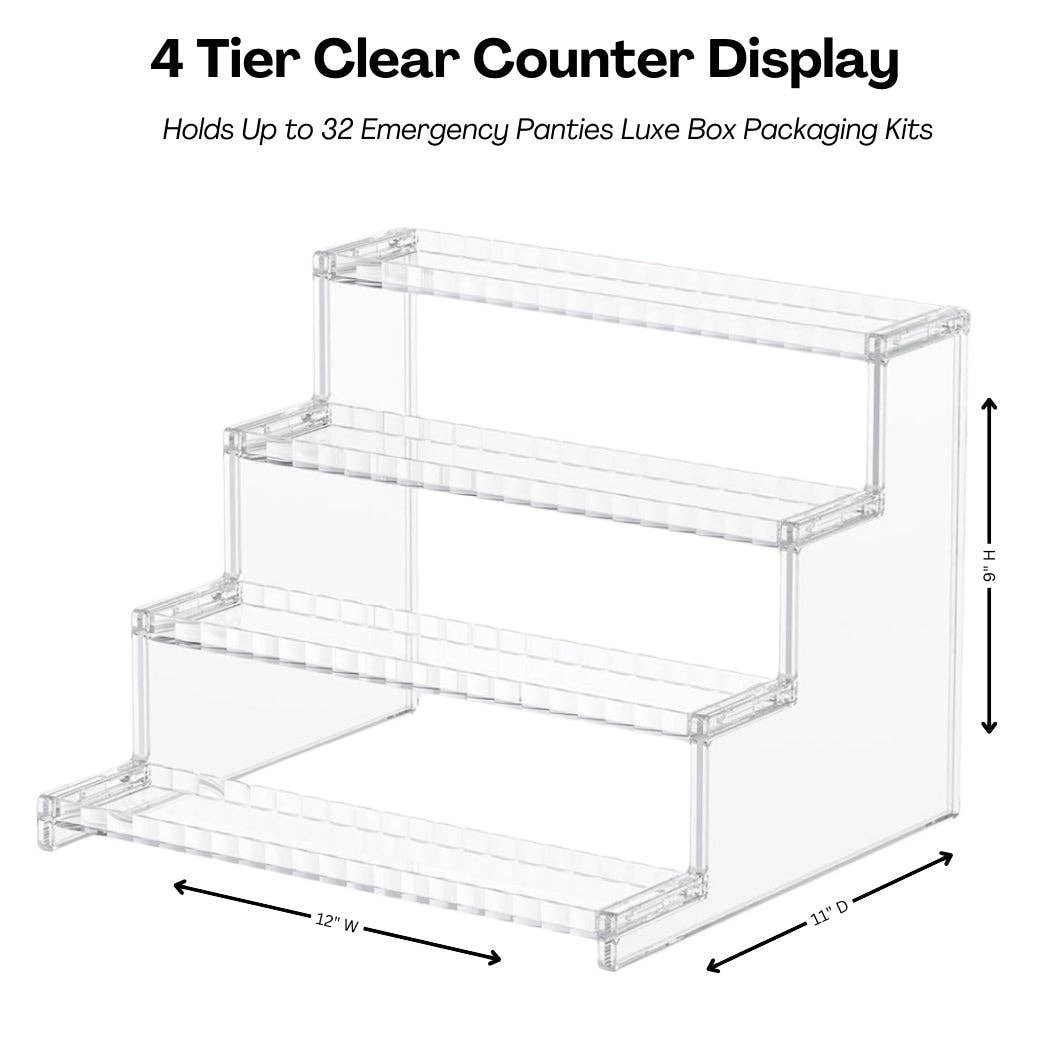 Panty Fresh – Roupa interior - Mulher por atacado – Kit Feminino de Calcinhas de Reserva com Expositor de Balcão - 32 Peças7