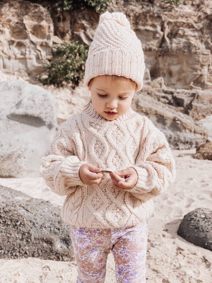 With Love for Kids - Wholesale Knitted jumper – Kids - Shaun Knitted Jumper - NOUGAT4