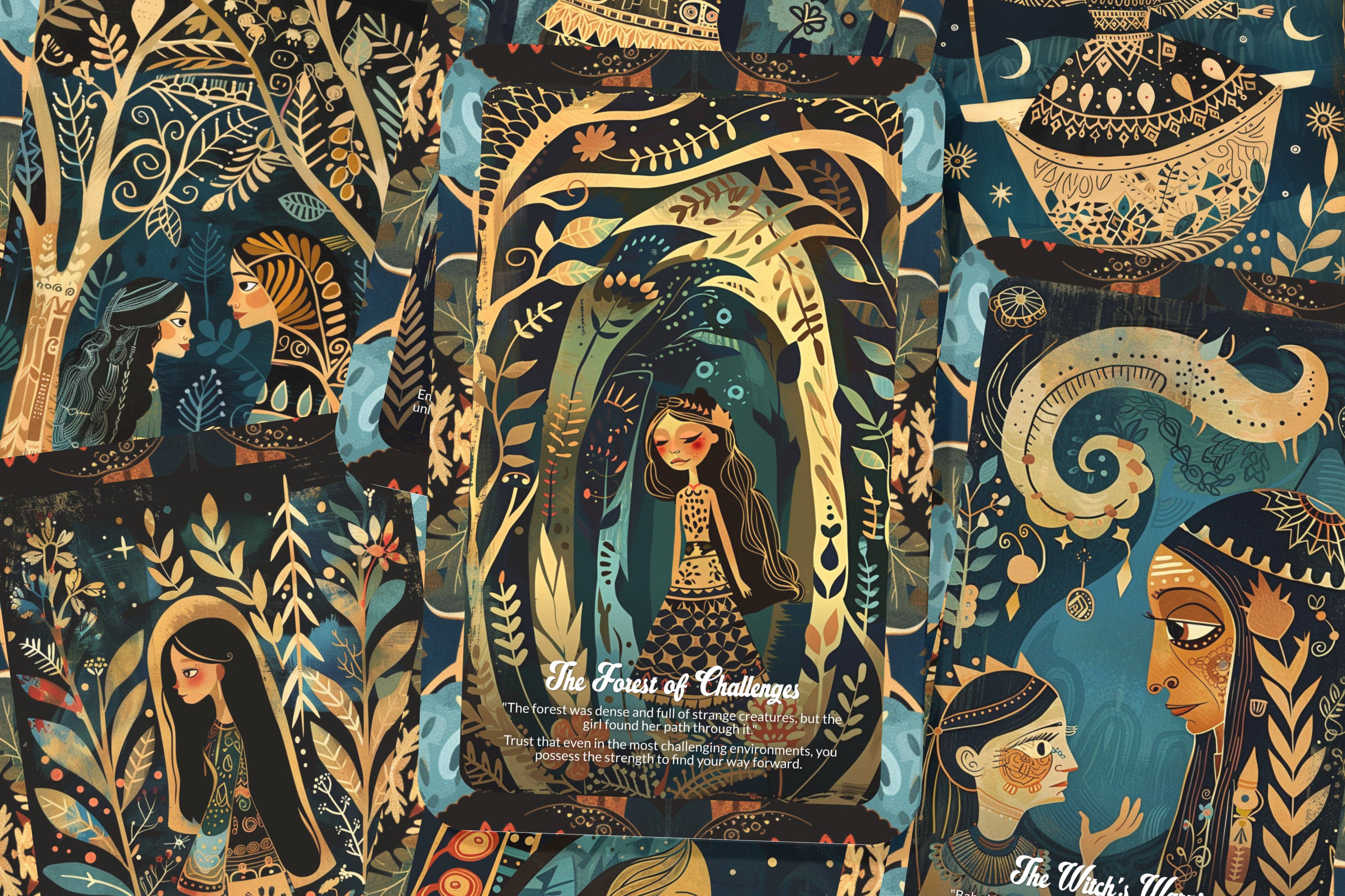 Ibiza Tarot USA – wholesale Tarot cards – The Witch Baba Yaga - 22 Oracle Cards - Explore Mysteries and Ancient Feminine Wisdom3