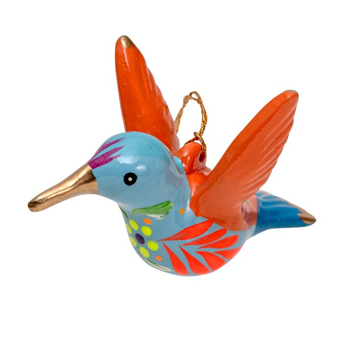 Lucuma Designs – Großhandel Verzierung – Dekofigur Kolibri, Konfetti-Keramik, Geschenk für Vogelliebhaber5