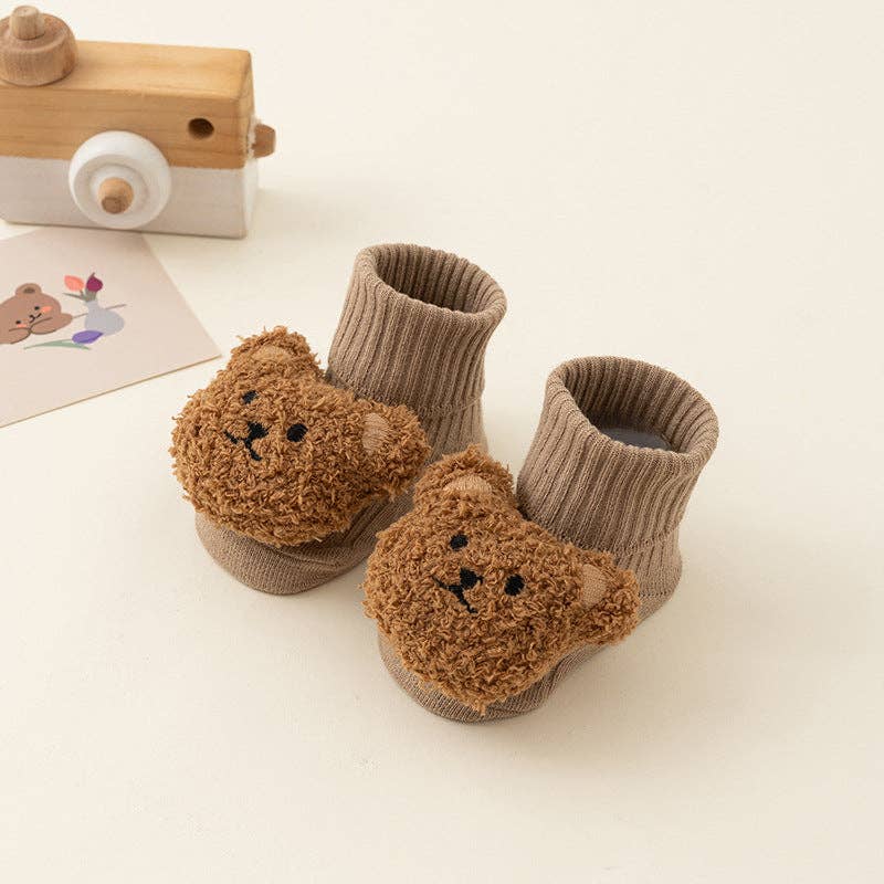 Little Trendy - Wholesale Socks - Baby - Newborn baby non-slip Terry plush socks11