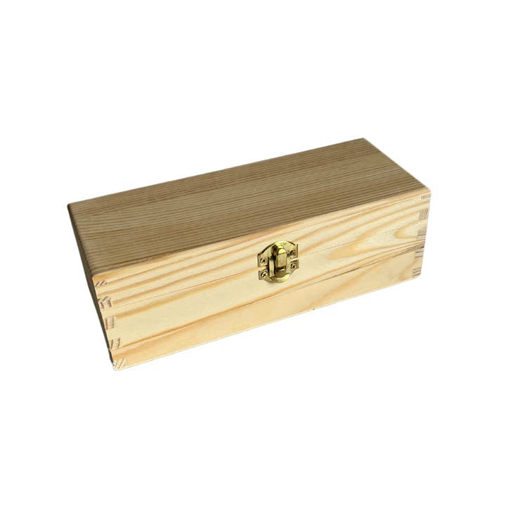 Kinderkoffertjes.nl - Wholesale Tea Pot - 3-compartment pine wooden TEA BOX1