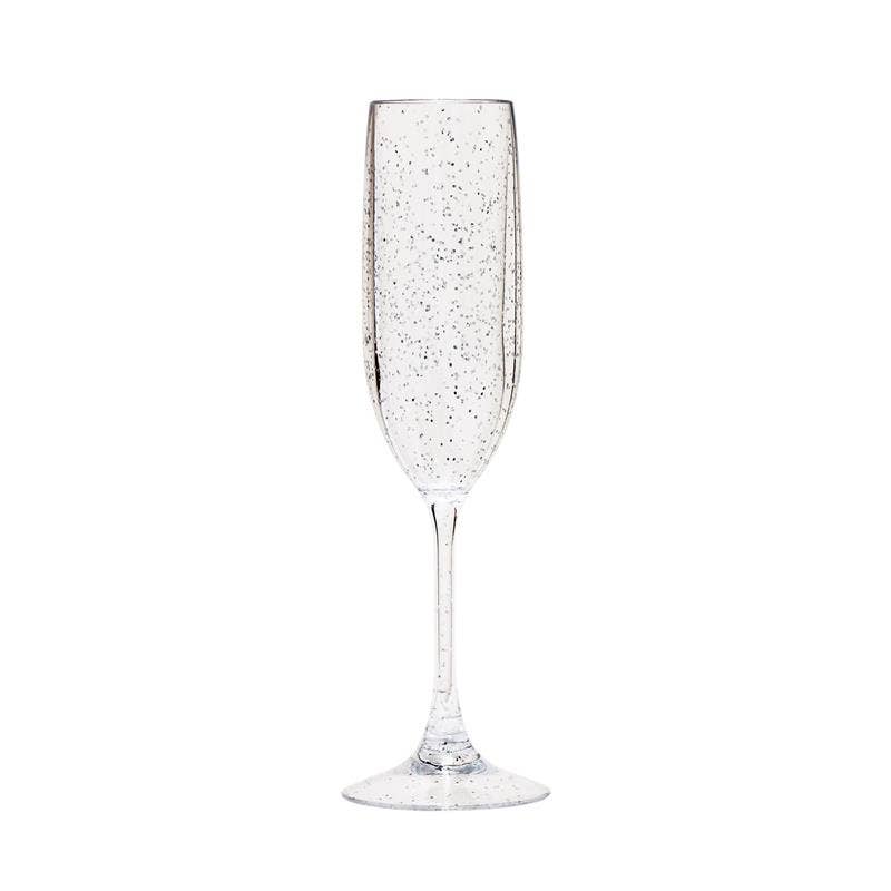 LeadingWare - Wholesale Champagne Flute - TR-0705 - 6 oz. Tritan Sparkle Champagne Flute2