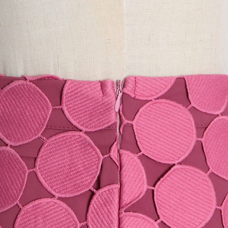 Productseeker – wholesale Kjol - Dam – SK001 Ihålig broderikjol Pennkjolklänning7