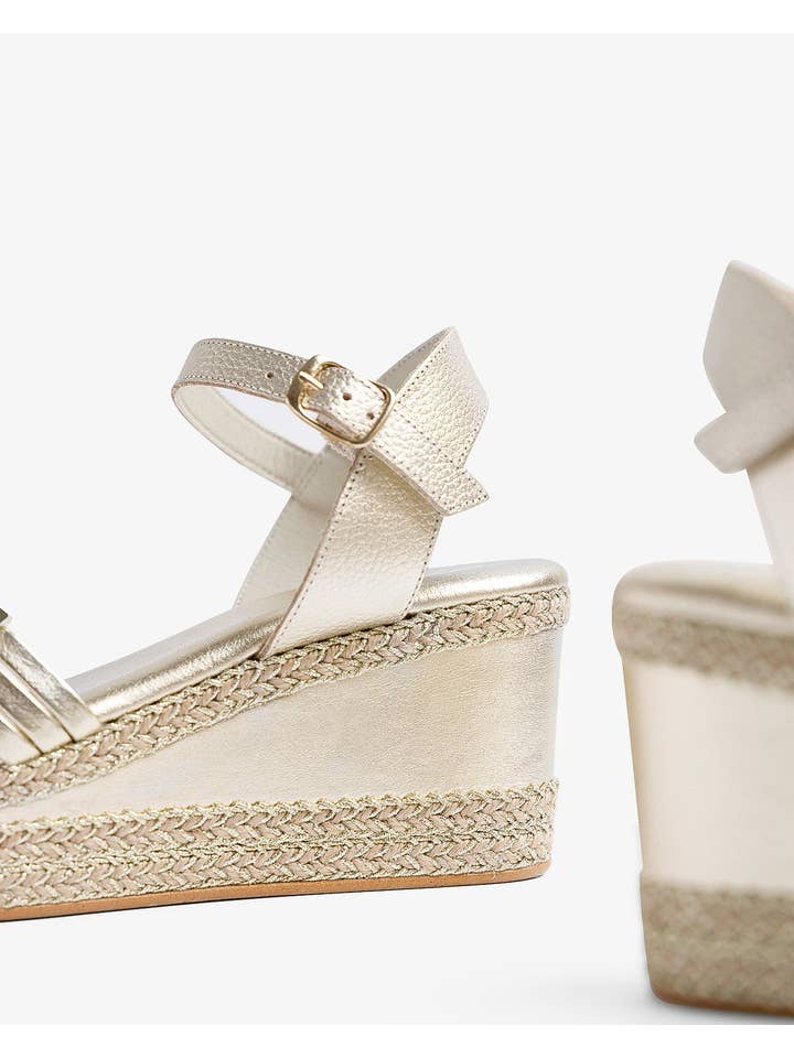 POPA - Wholesale Wedges - Women's - Saphire Gold Wedge7