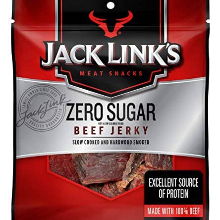 Shop The King - Wholesale Jerky - Jack Links Link Jerky Zero Sugar 2.6 oz Single Bag