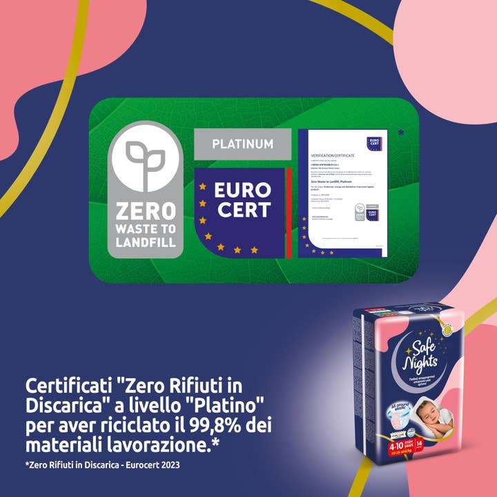 Babylino - Wholesale Diaper (Non-Cloth) - Baby - Babylino Safe Nights Night, Girl 4-10 years, 14 Units12