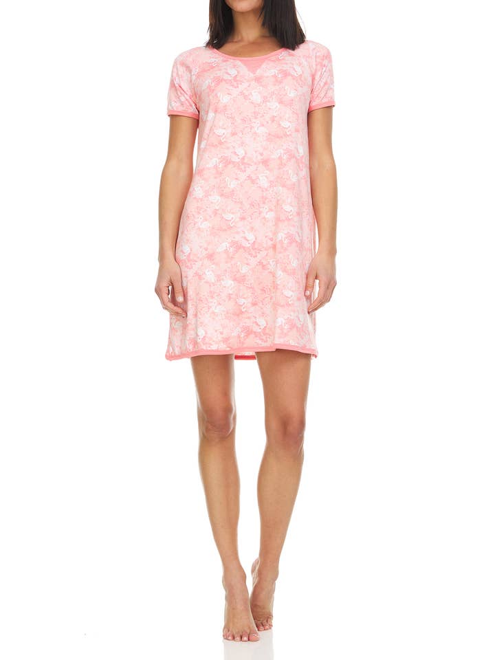 René Rofé - Wholesale Sleepwear Top - Women's - Comfy Cozy Sleepshirt T2020