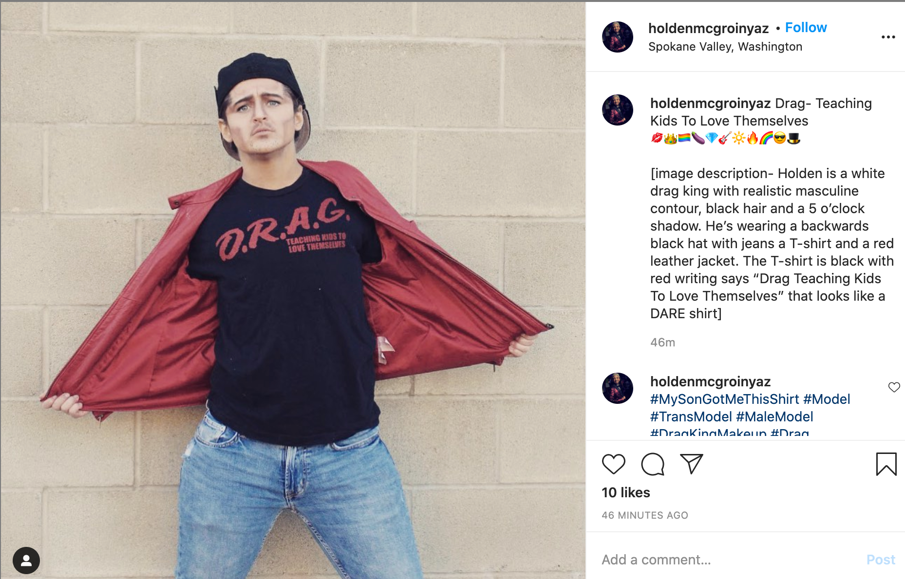 RAYGUN - Wholesale Screen Printed T-Shirt - Unisex - D.R.A.G. T-Shirt3