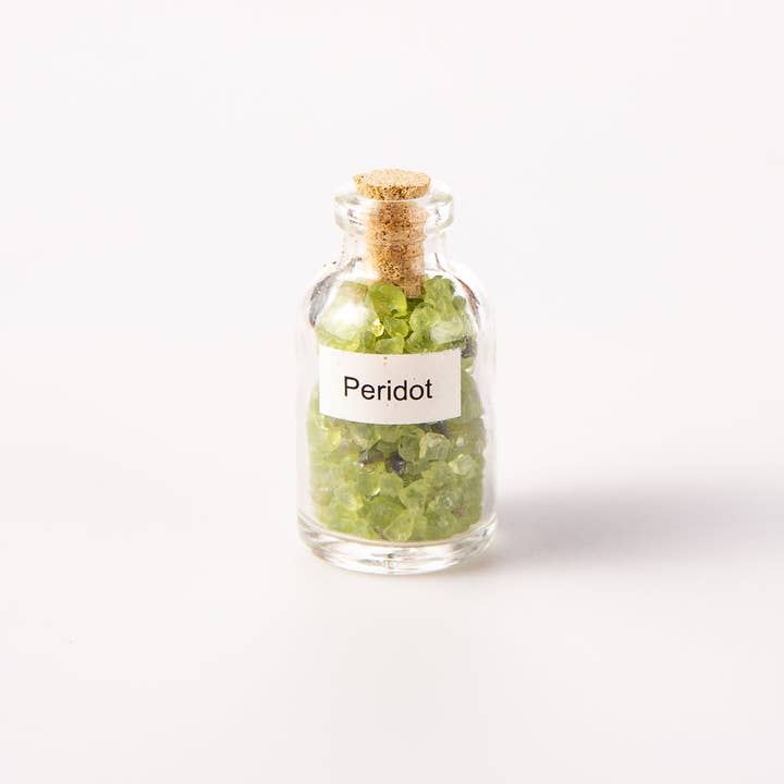 Tree of Life Gems – wholesale Spiritual stone/crystal – 5 Mini Tumbled Gem Chips Gemstone Bottles6