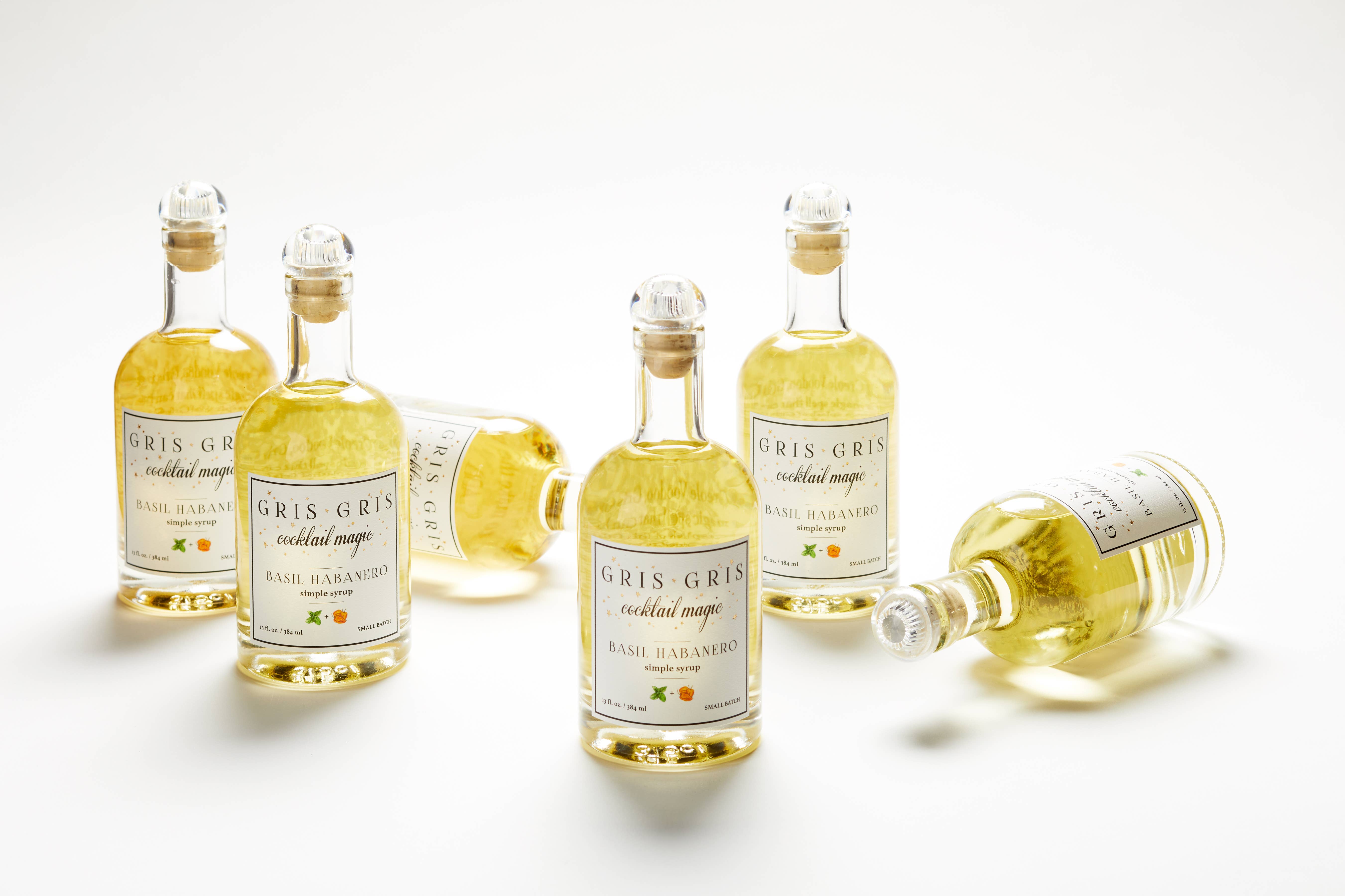 Gris Gris Cocktail Magic – wholesale Cocktail mix/syrup – Basil Habanero Simple Syrup1