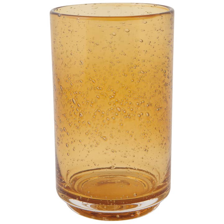 Bubbled Glass 17 oz - Amber for wholesale by Danica Brands