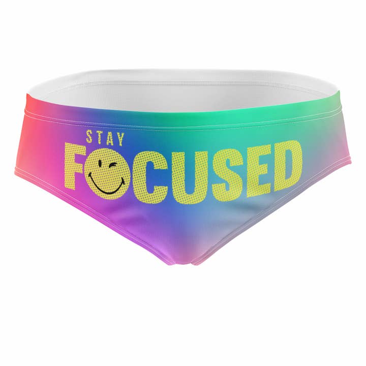 Herren-Badeslip - SmileyWorld Focused (Outlet) für den Großhandel von OTSO