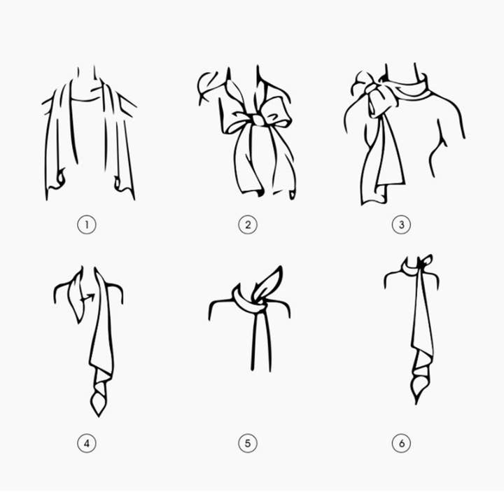 ACCITY - Wholesale Scarf - Women's - Vintage French Print Scarf – 90cm Silk Feel Square_CWASC01724