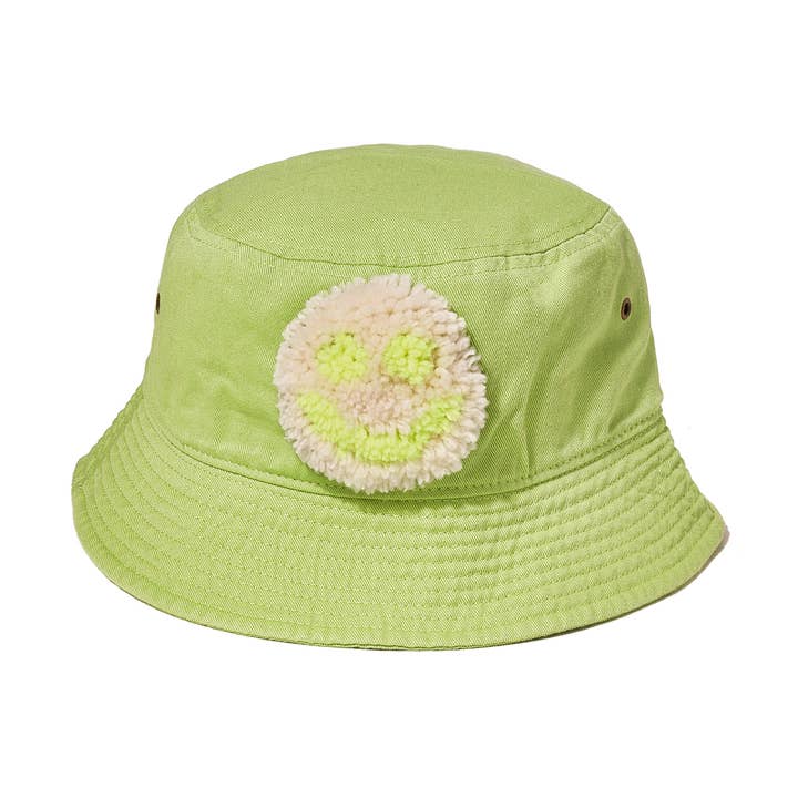 Limettengrüner, getufteter Fischerhut für den Großhandel von Fem World
