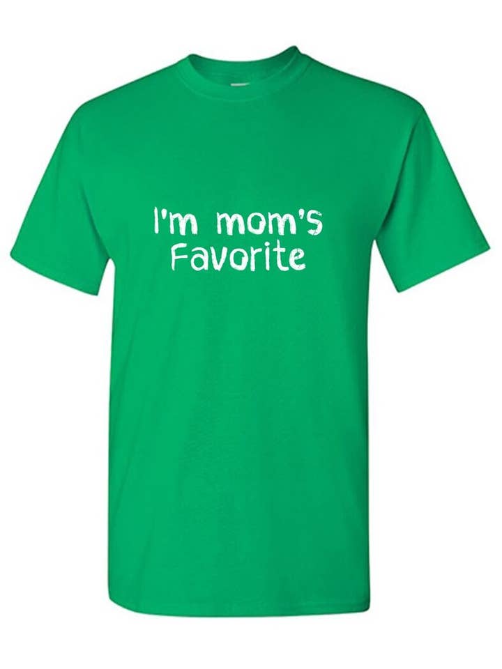 Feelin Good Tees - Wholesale Screen Printed T-Shirt - Women's - I'm Mom's Favorite.24