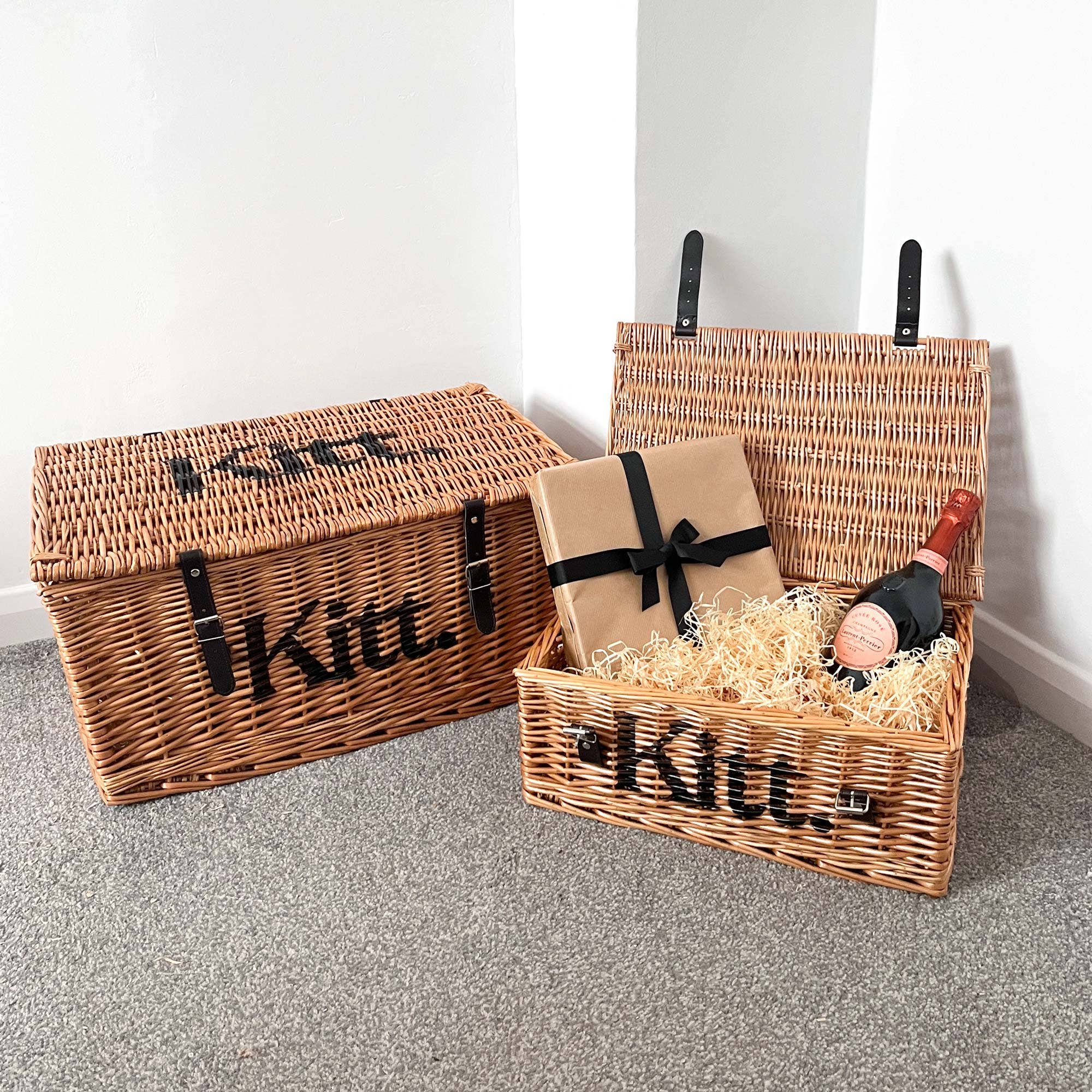 Purlee – wholesale Basket – 20” Wicker Basket - Extra Large Gift Hamper2