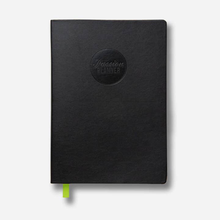 Ugentlig Udateret Planlægger - Elite Sort for engroshandel hos Passion Planner
