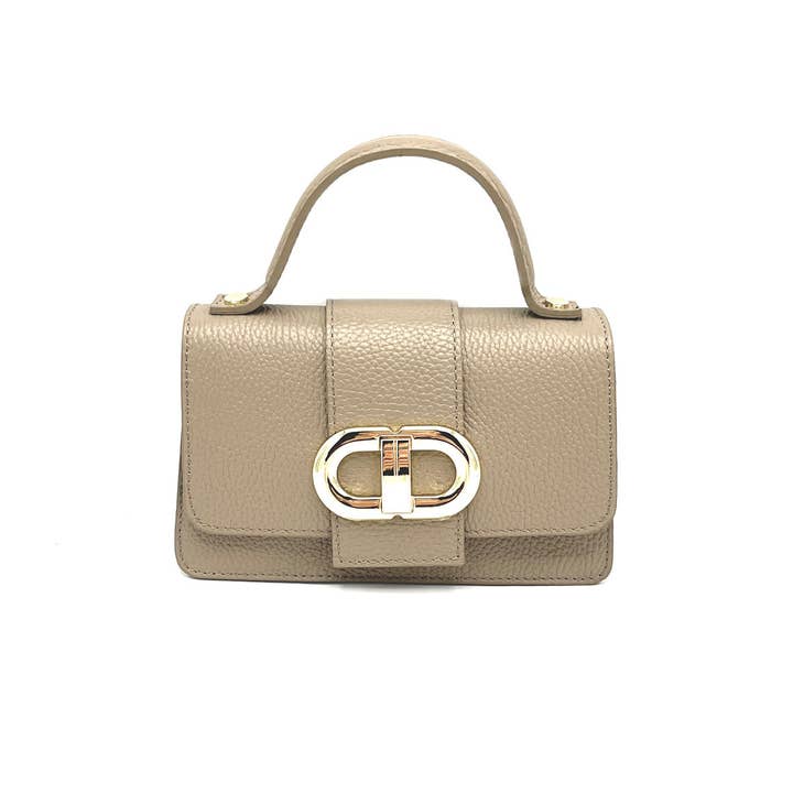 Suie Valentini srl – Großhandel Schultertasche – Damen – Echte Leder-Umhängetasche, MINI-Größe, Made in Italy, Art. 1124136