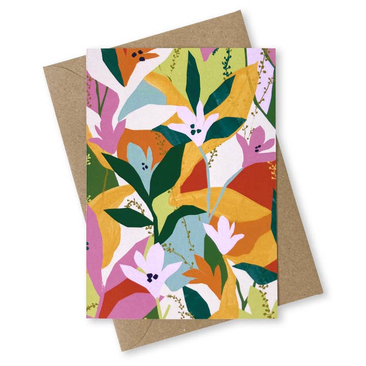 Bloom Greetings Card for wholesale by Lily Windsor Walker
