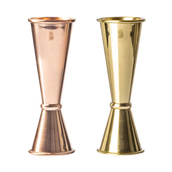 Jiggers de style japonais en cuivre massif et laiton pour la vente par Bull in China