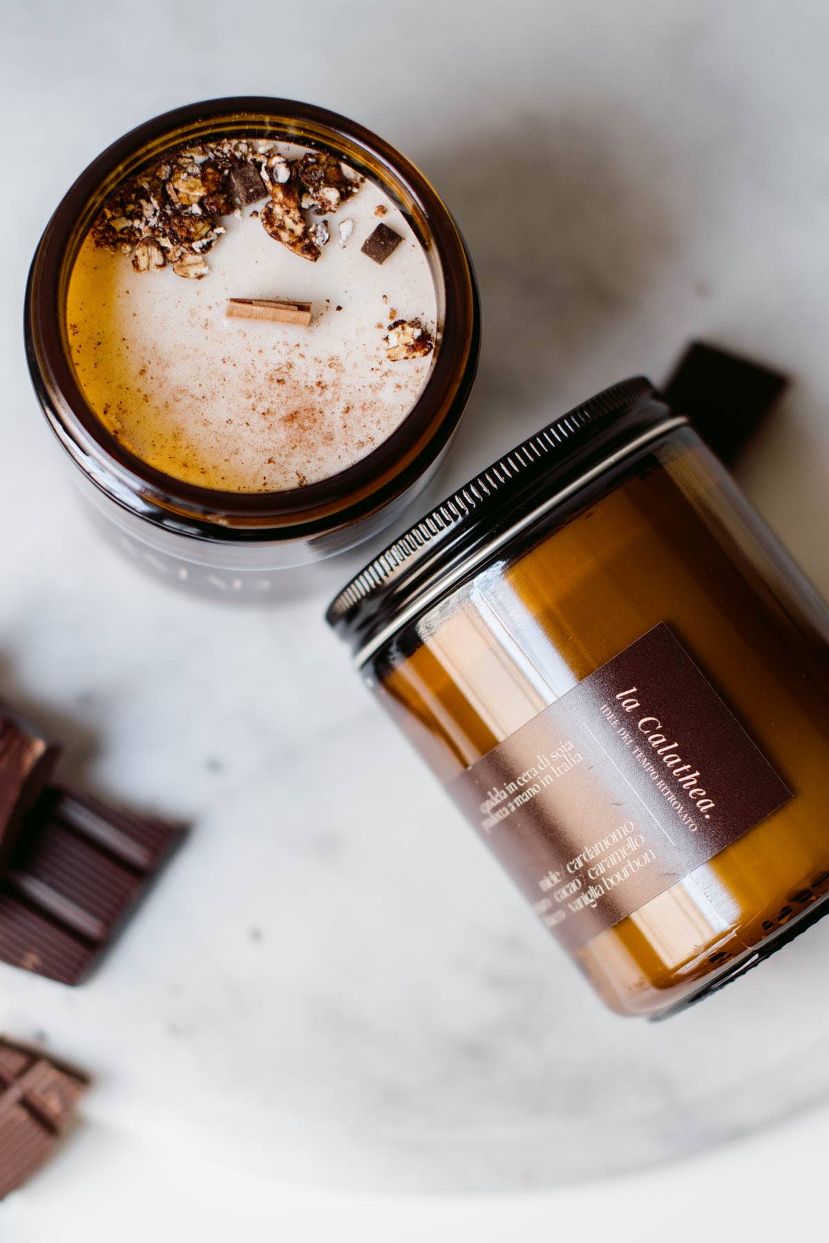 La Calathea - Wholesale Jar/Filled Candle - Candela Amaro4