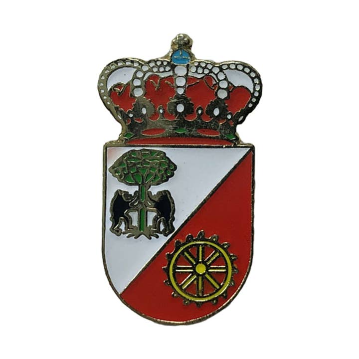 Astur Pins - Wholesale Lapel Pin/Button - Pin - Alcollarín Coat of Arms - Cáceres - Spain
