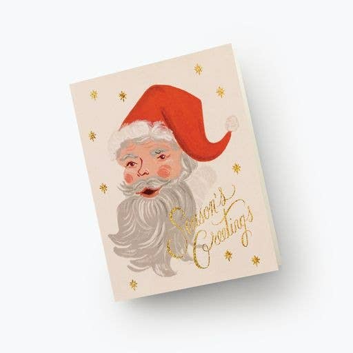 Rifle Paper Co. - Wholesale Christmas Card - Greetings From Santa Card1