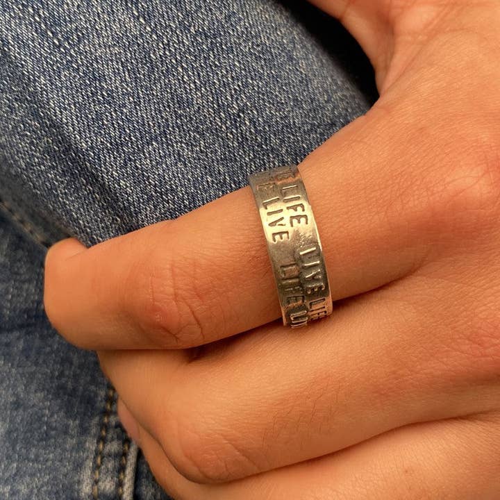 Enka-ring voor heren voor wholesale door PLATADEPALO