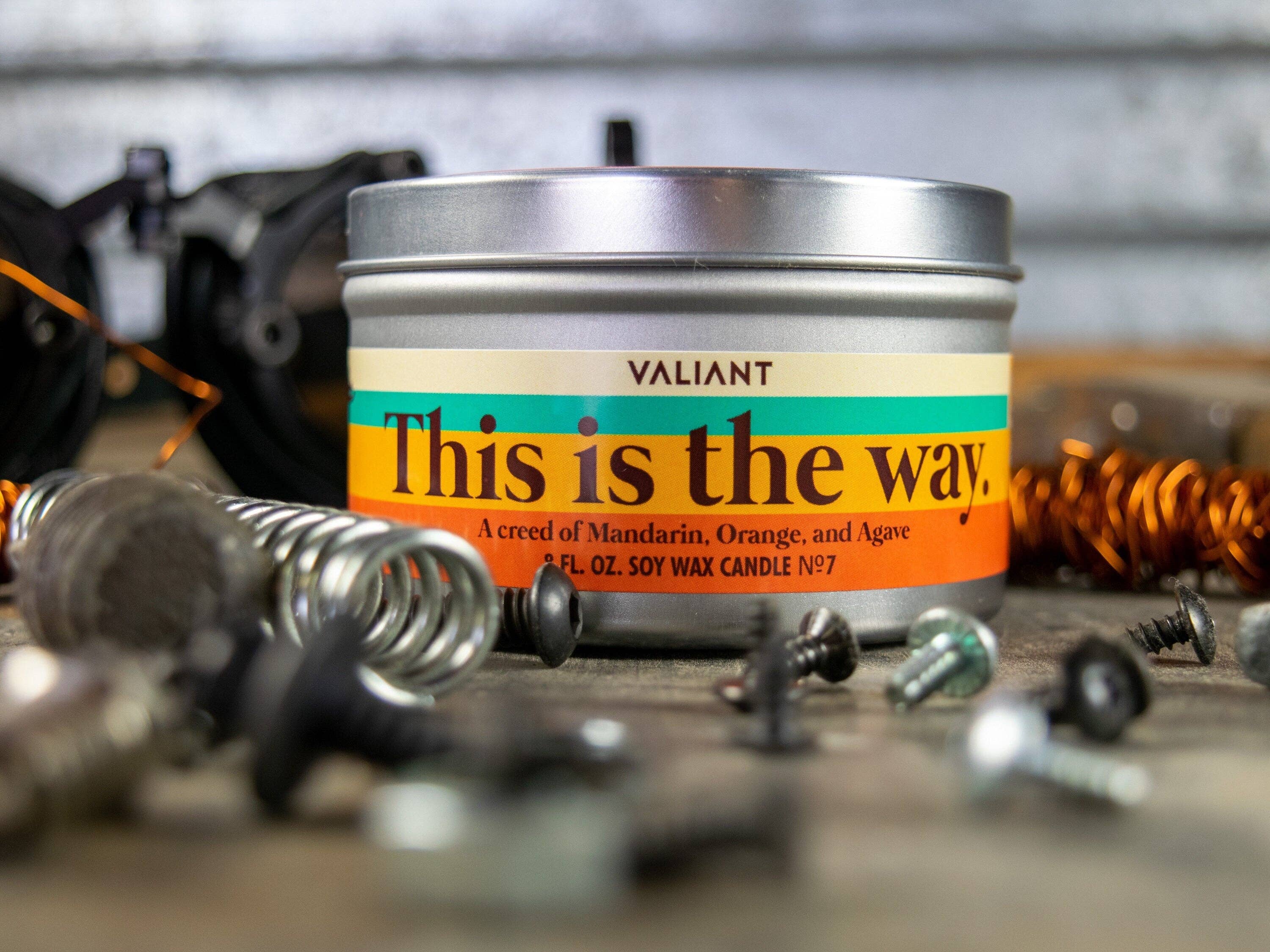 We Geek Together - Wholesale Travel Candles - This is the Way Candle7