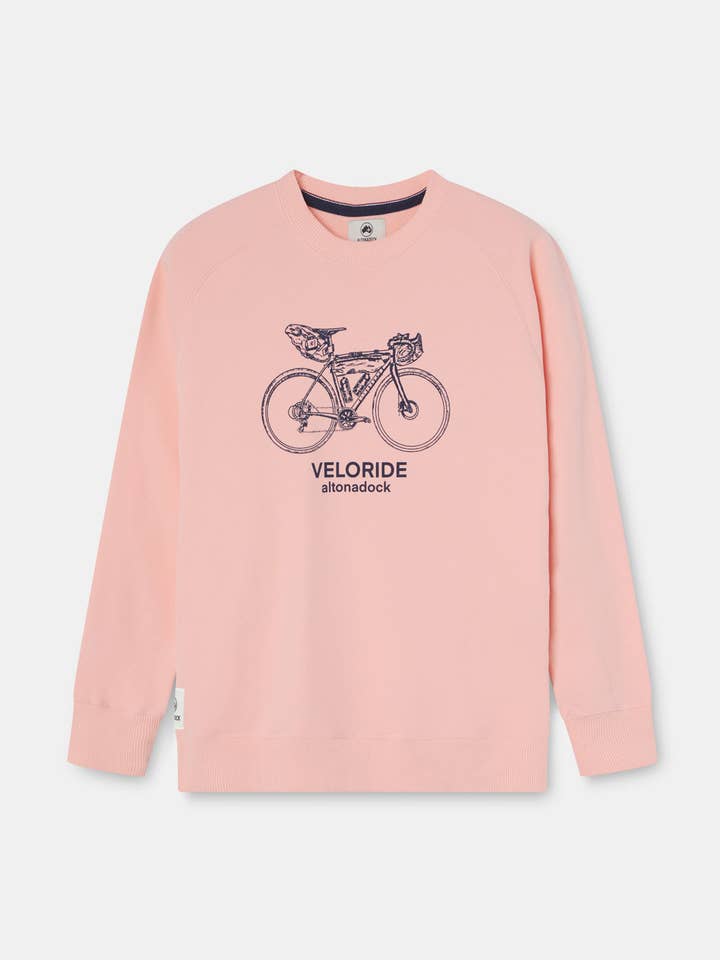 Long Way Pink Sweatshirt for wholesale by ALTONADOCK