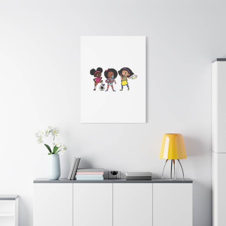 Ikuzi Dolls - Wholesale Art Print - Kids & Baby - Kids' Canvas Wall Art - Playful Characters for Creative Spaces196