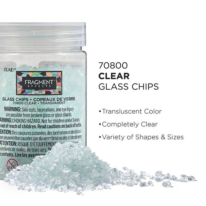 Plaid Crafts - Wholesale Craft Supplies - Fragment Effects Glass Chips 6 oz