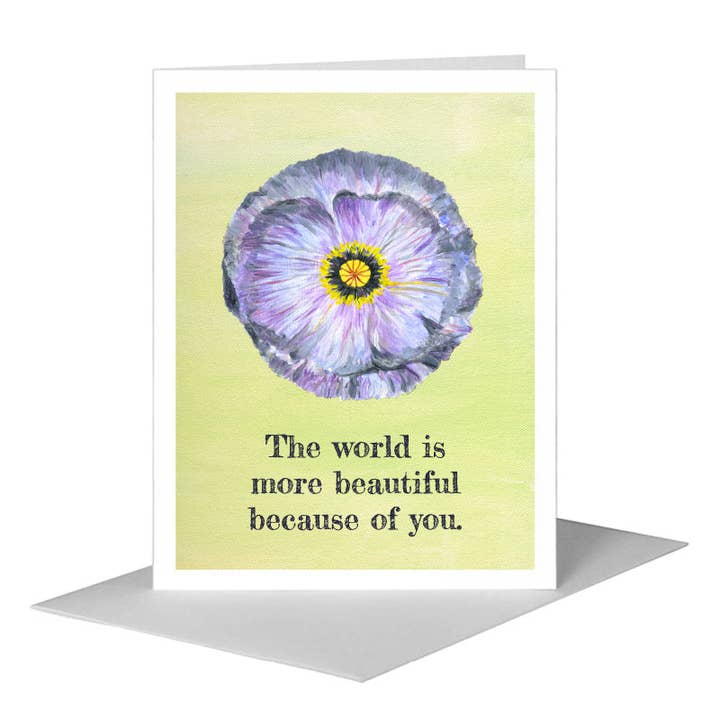 Remembrance, Greeting Card (#8088A) for wholesale by Printed Canvas
